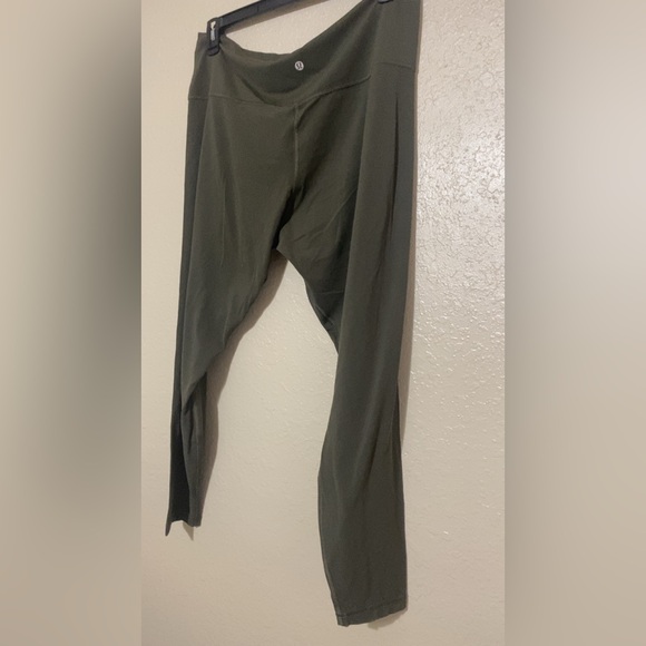 Lululemon 20 Olive Green Pants - Picture 1 of 2